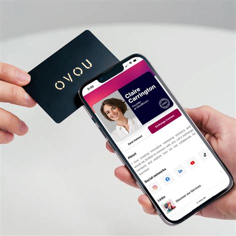 ovou digital business card